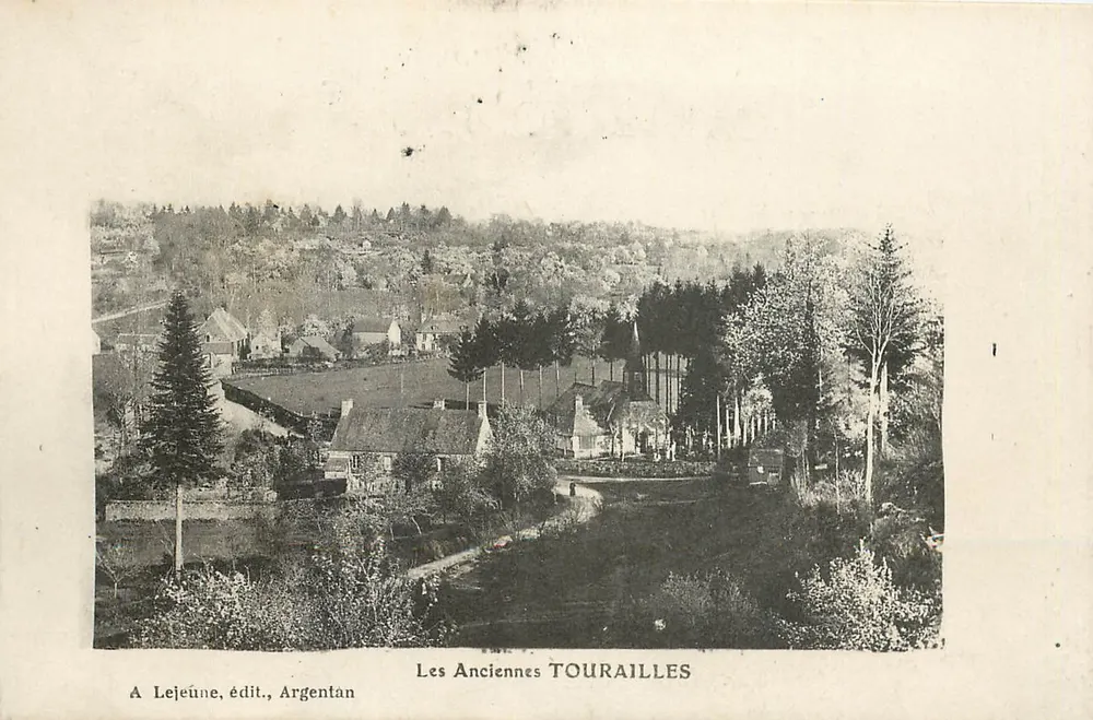 As antigas Tourailles — Argentan — A. Lejeûne, editor, Argentan - Frente