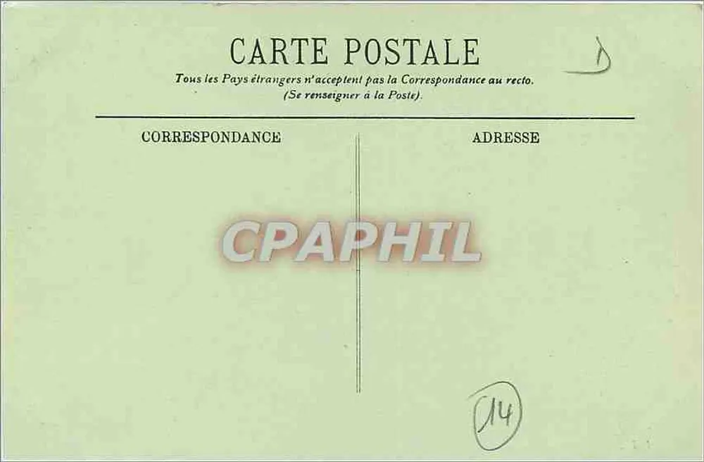 Caen — Margens do Orne — LL. — n°161 - Verso