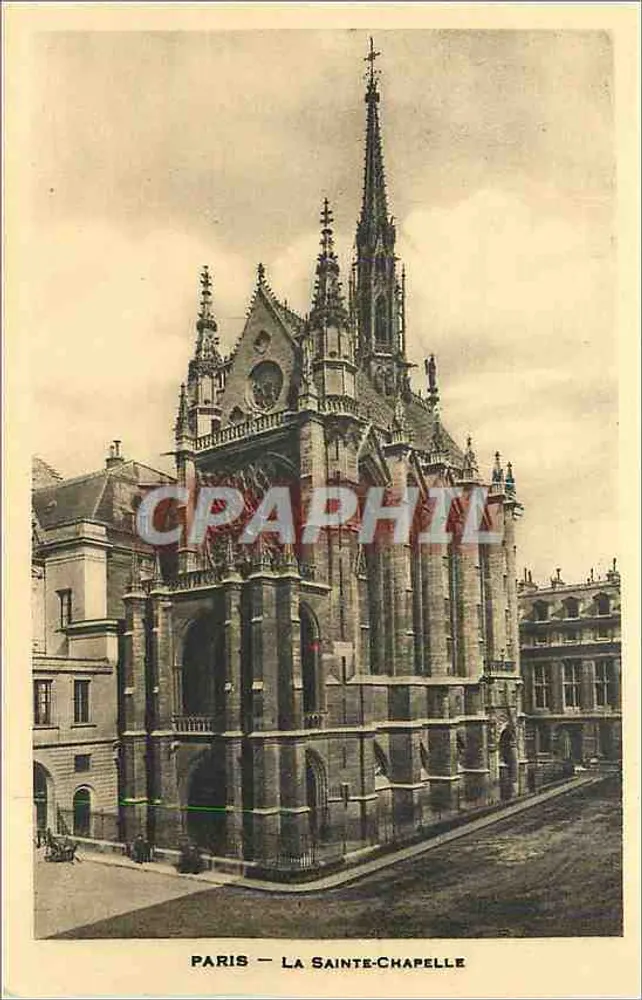 Paris — A Santa Capela - Frente