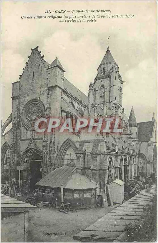 CAEN — Saint-Étienne (le vieux) — editor não visível, n° de série 131 - Frente