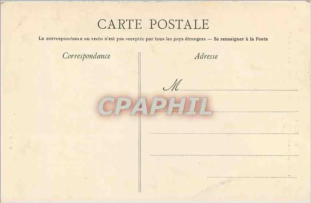 CAEN — Saint-Étienne (le vieux) — editor não visível, n° de série 131 - Verso