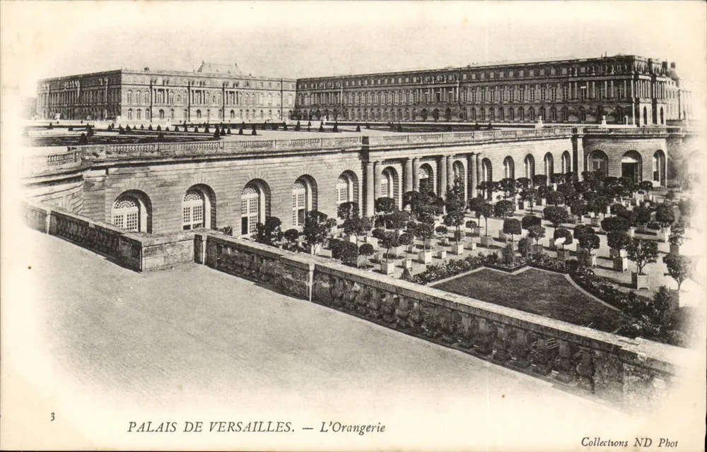 Palácio de Versalhes — A Orangerie — Coleções ND Fotografia - Frente