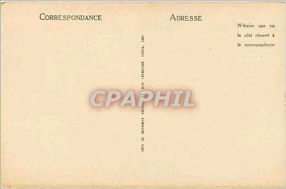Caudebec-en-Caux — A Igreja de Nossa Senhora — Editor Testu, n°17 - Verso