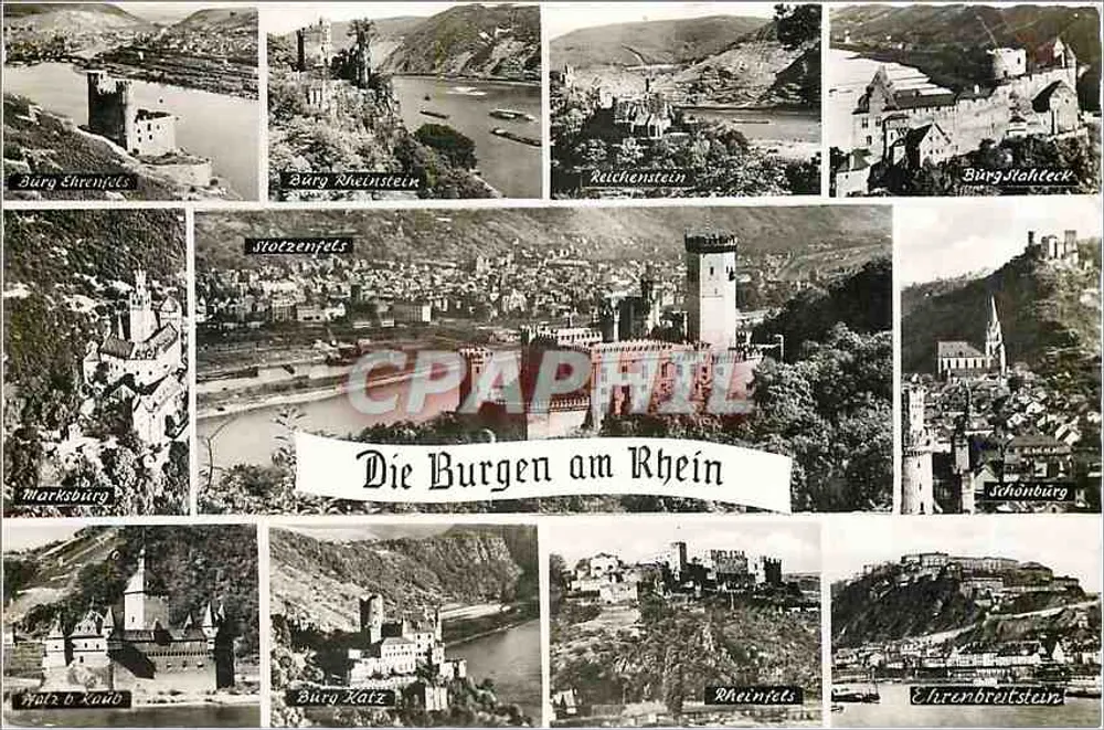 De Castelen van de Rijn — Verlag FOTO(Nürth) - Voorkant