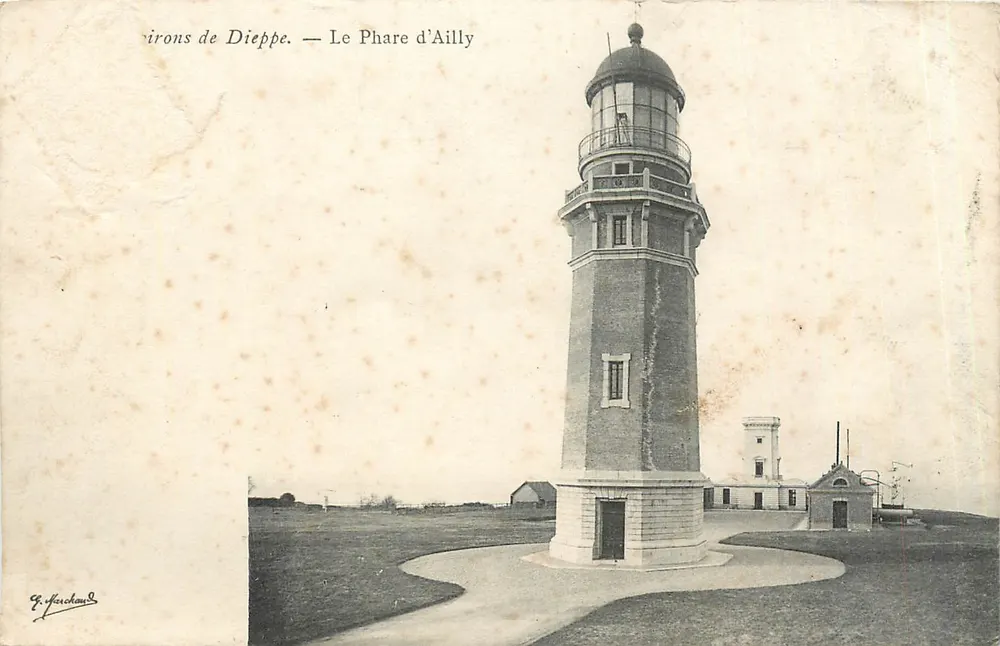 Farol de Ailly — Dieppe — G. Fleuchand - Frente