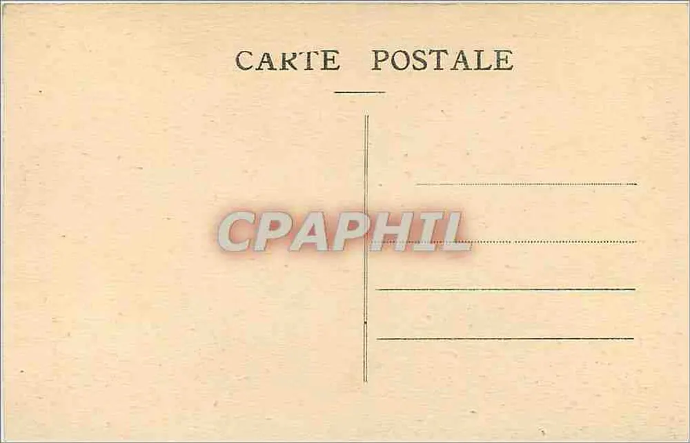 Gedenkstein für die Toten am Champ d'Honneur — Fécamp — Edition der Benediktiner, Nr. 4 - Rückseite