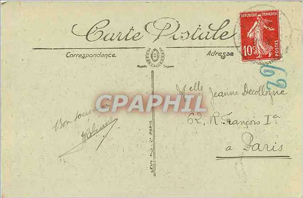 Coutances — Vista geral — LL. - Verso