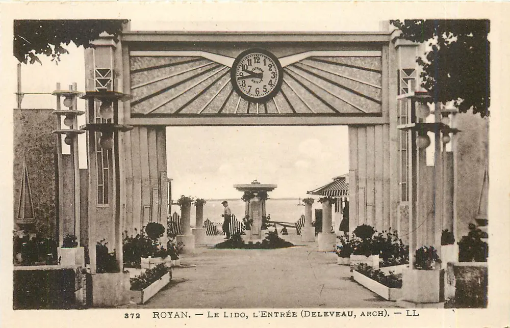 Royan — O Lido, A Entrada (Deleveau, Arch.) - Frente