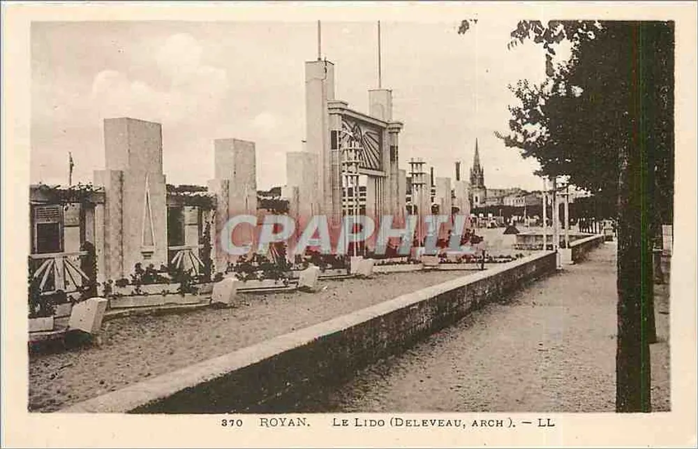 Royan — De strand (Deleveau, Arch.) — LL - Voorkant
