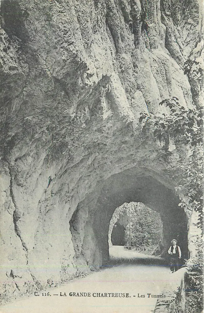 La Grande Chartreuse — Os Túneis — C. 116 - Frente