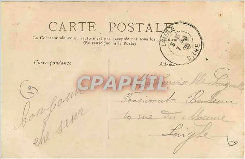 Alençon - O Calvário — 38 — Editor não identificado - Verso