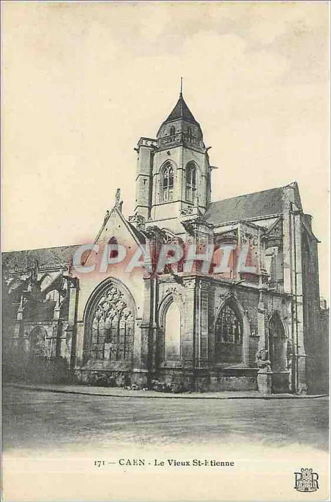 Caen - The Old St-Etienne — publisher P. R. no. 171 - Front