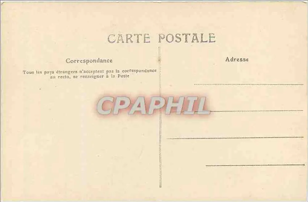Caen - The Old St-Etienne — publisher P. R. no. 171 - Back