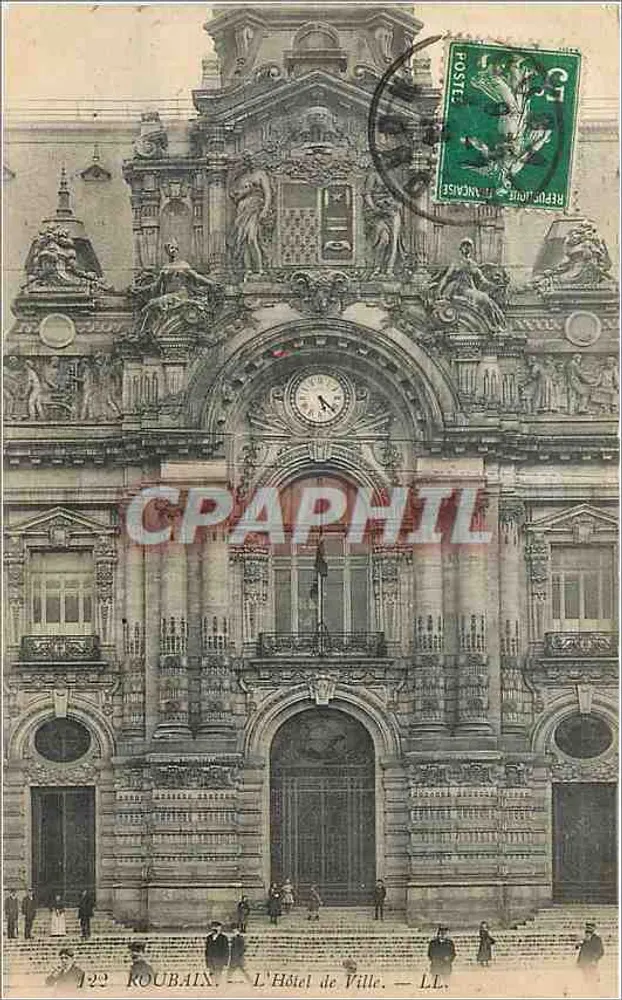 Roubaix — Het Stadhuis — LL. — n° 122 - Voorkant