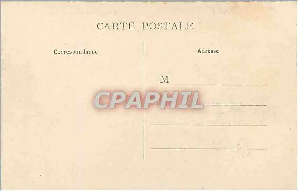 Lille - Porte de Paris — editor E. C., n° de série 154 - Verso