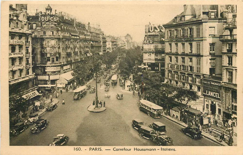 Paris — Cruzeiro Haussmann-Italiens — A. Lecourte - Frente