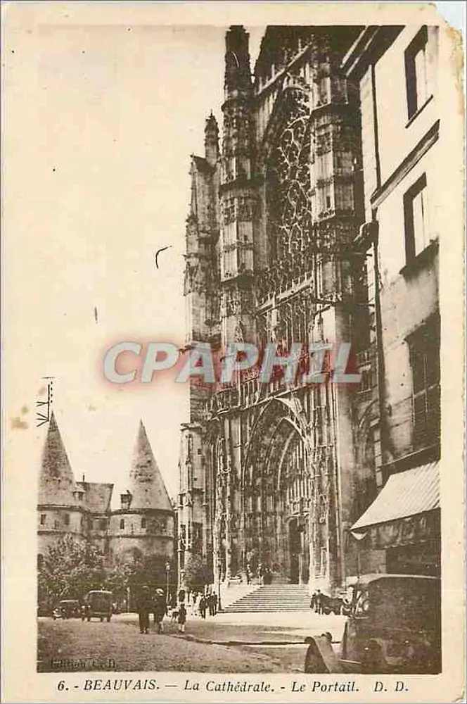 Beauvais — La Catedral — El Portal — Edición C. D. - Anverso