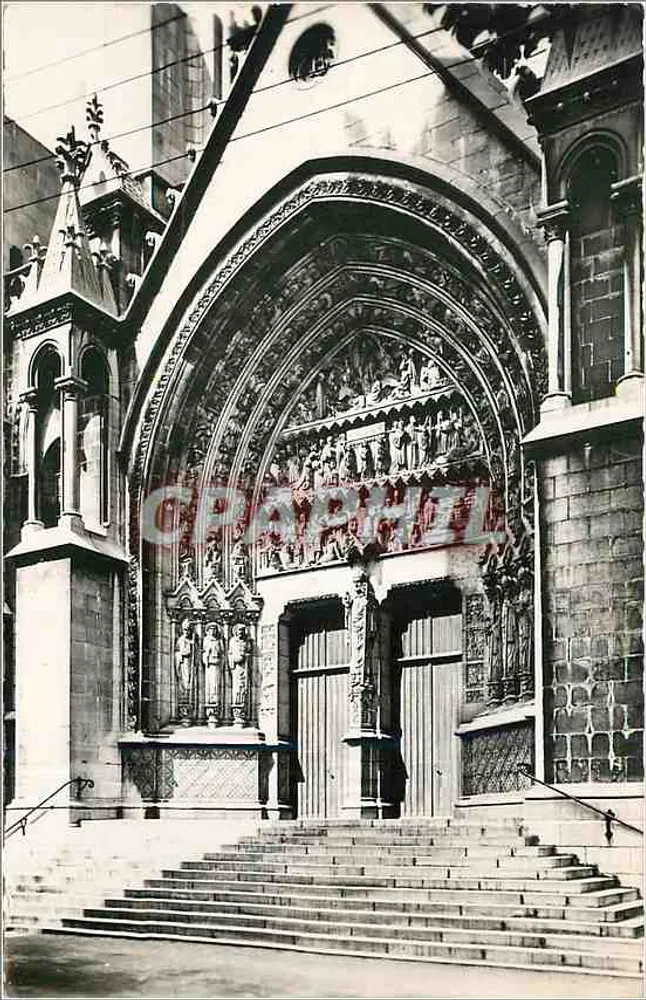 Cathédrale N.D. de la Treille — Portail Saint-Eubert — Éditions Gratigny - Recto