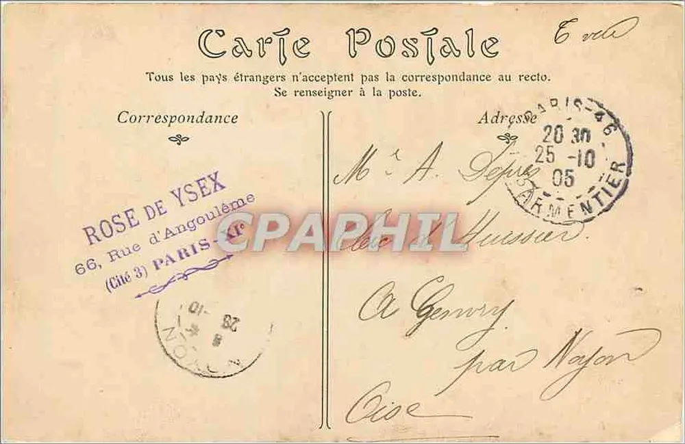 Paris — O Pont-Neuf — ND Pint - Verso