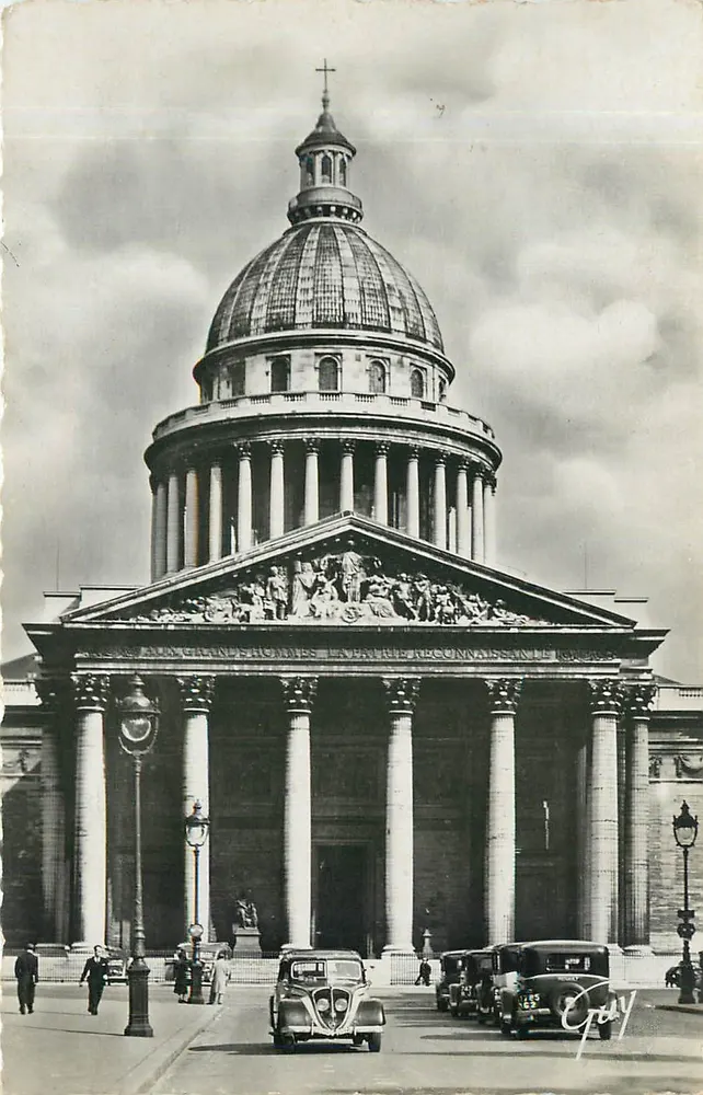 Le Panthéon — Paris — Éditions d'Art C.I.Y. - Recto