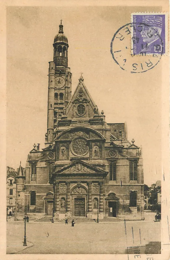 Église Saint-Étienne-du-Mont — Paris — Éditeur : LL, n°170 - Recto