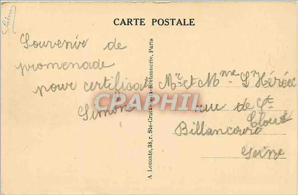 Paris — Ansicht des Carrousel und der Tuileries vom Louvre — 159 - Rückseite