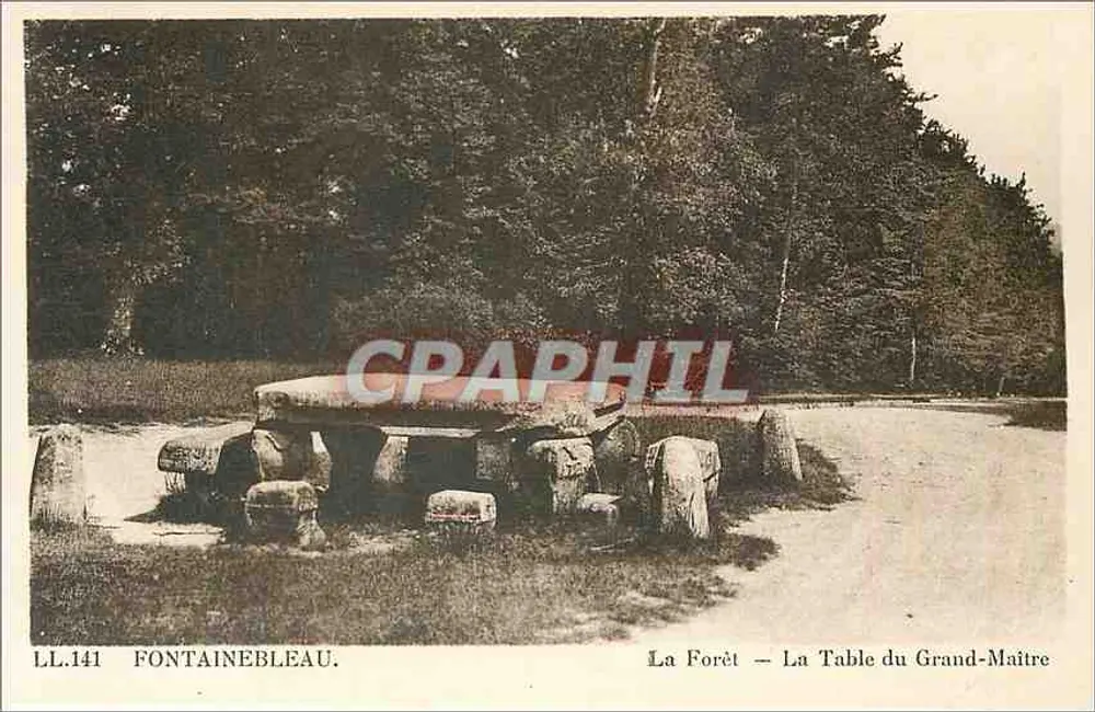 La Forêt — La Table du Grand-Maître — Fontainebleau - Recto