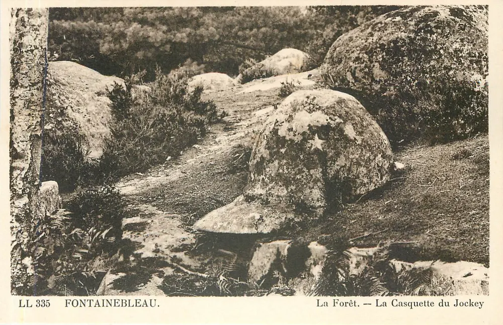 Fontainebleau — Der Wald — Der Hut des Jockeys — LL 335 - Vorderseite