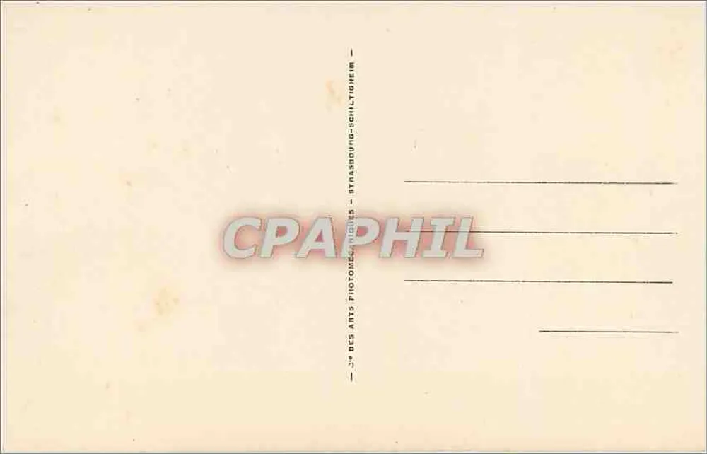 Fontainebleau — A Floresta — O Elefante — LL.319 - Verso