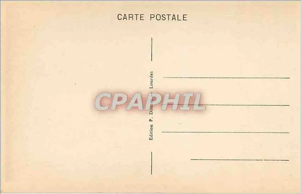 Luz — Vista geral — Edição P. Douardes, Lourdes - Verso