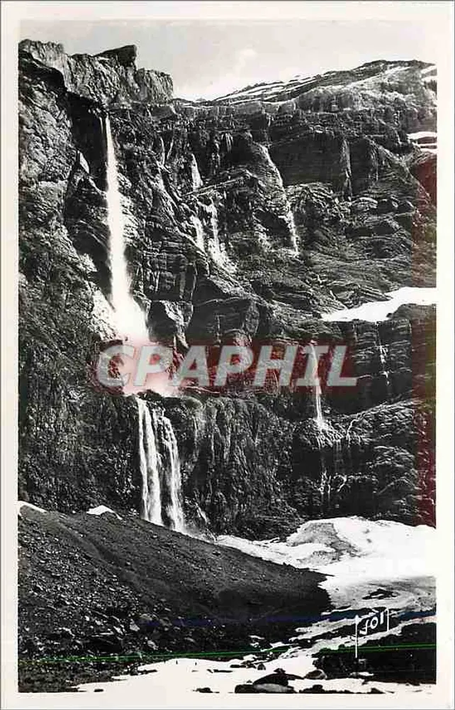 Cirque de Gavarnie — A Grande Cachoeira (Altura 422 m.) — Les Éditions d'Art, 15, r. Martel, Paris - Frente