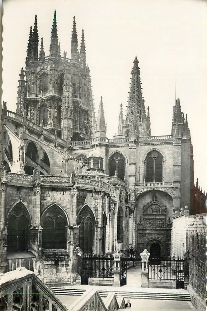 Burgos — Kathedrale. Tor der Pellejeria — Edition García Carrabell - Vorderseite