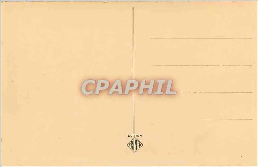 Biarritz — O Porto e a Abside de Santa Eugênia — Edição Printa - Verso