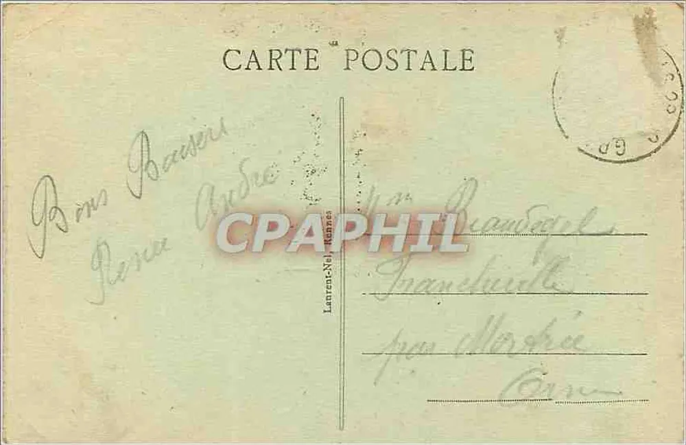 Granvin — Vista general Roche Gautier — (En el fondo: St-Pair) - Reverso
