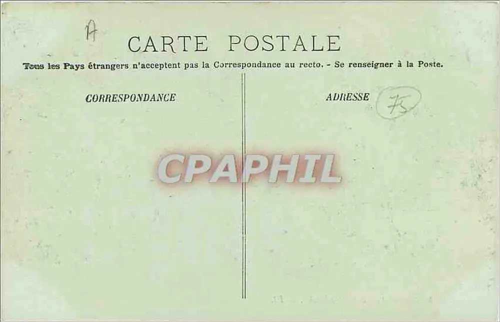 Paris — Le Pont Saint-Michel — LL. n°294 - Verso