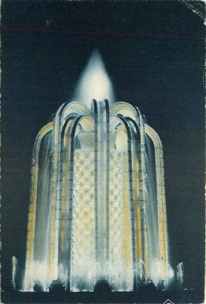 Fontaine Lumineuse « Le Coeur » — Paris — editada por Braun & Cie, Imp. Paris - Frente