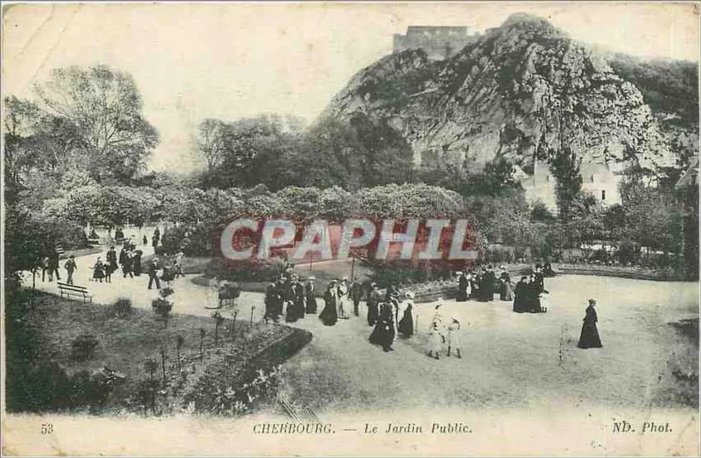 Cherbourg — Le Jardin Public — ND. Phot. - Awers
