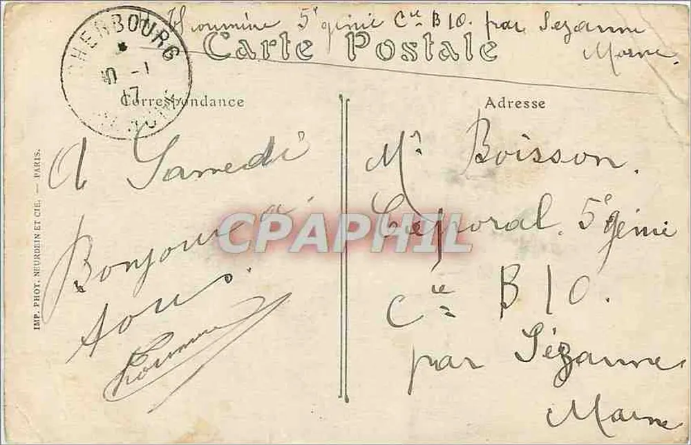 Cherbourg — Le Jardin Public — ND. Phot. - Rewers