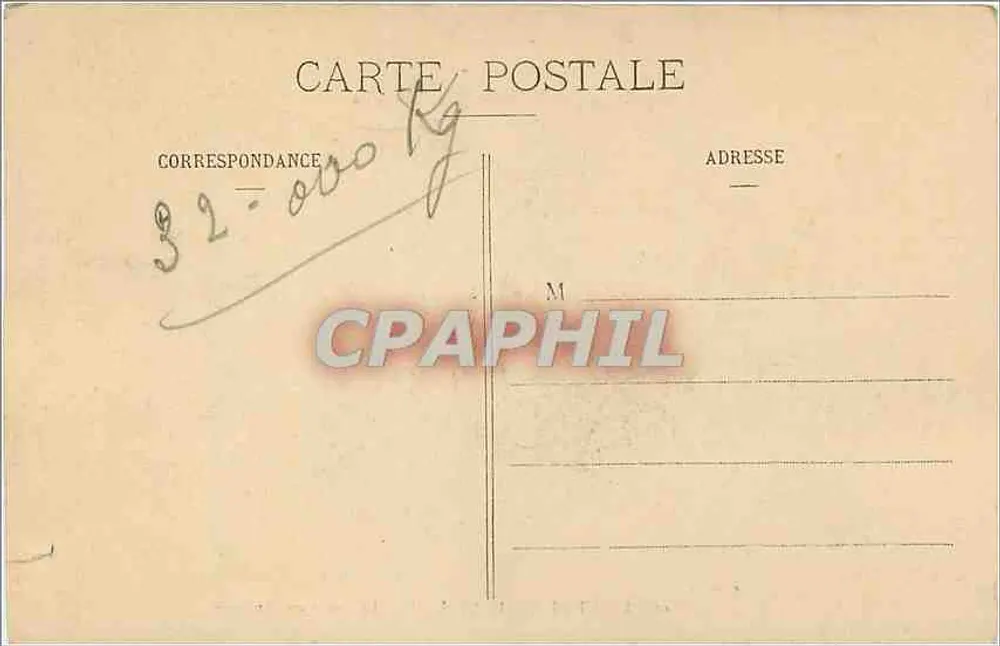 Forêt de Fontainebleau - La Roche-qui-Tremble — Graphique n°92 - Verso