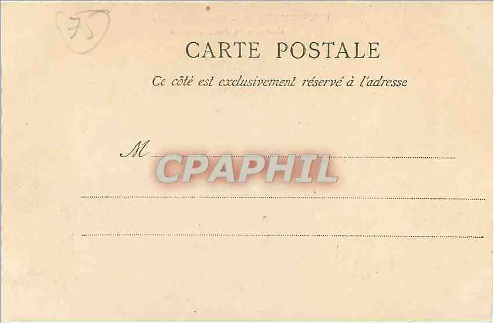 Versailles — Hameau du Petit Tranon — Maison du Garde - Verso