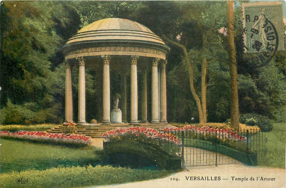 Versailles — Templo do Amor — Editor E.D. n°104 - Frente