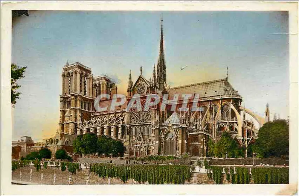 Notre-Dame de Paris — vue générale — Les Petits Tableaux de Paris, n°125 - Recto
