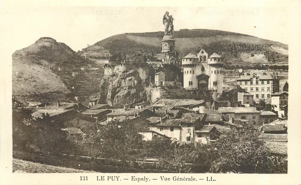 Le Puy - Espaly — Vista Geral — LL. - Frente