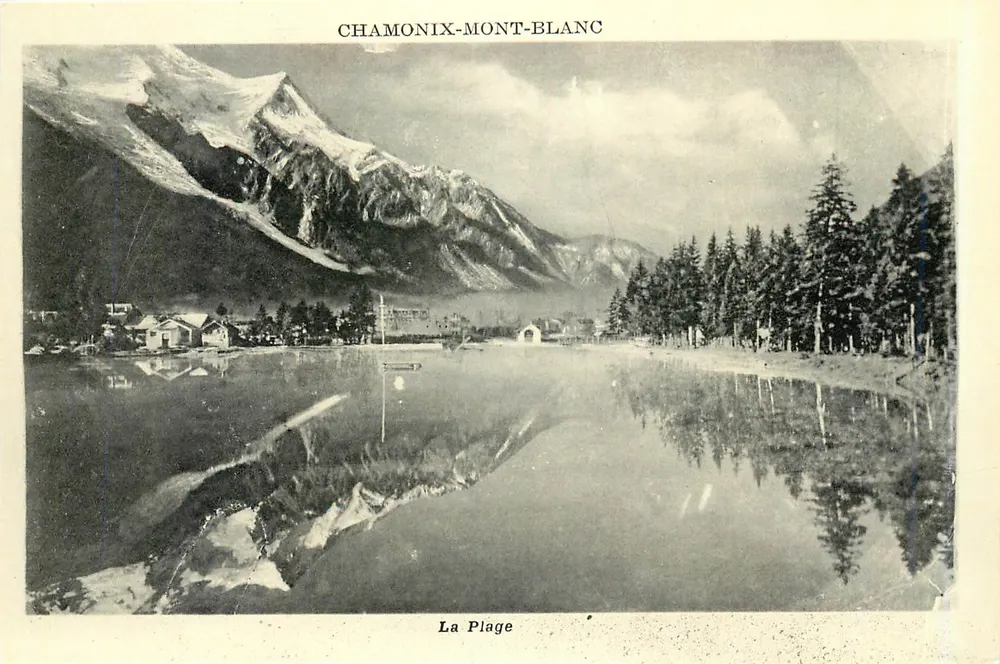 Chamonix-Mont-Blanc — A Praia — Edição Bilgeri-Jaun - Frente