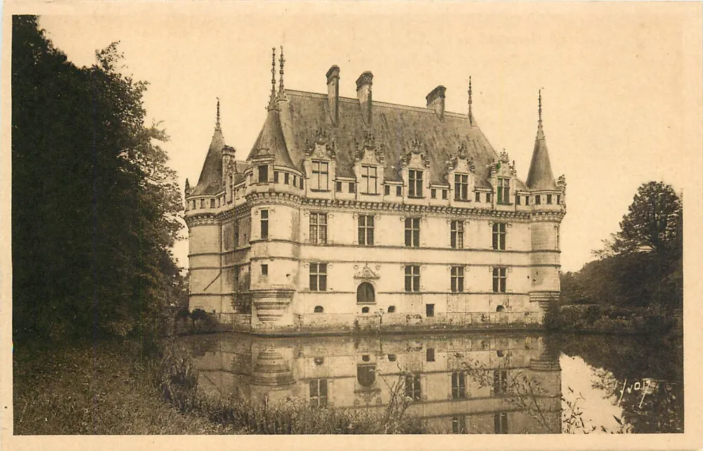 Azay-le-Rideau (Indre-et-Loire) — Le Château — Éditions d'Art Martel - Recto