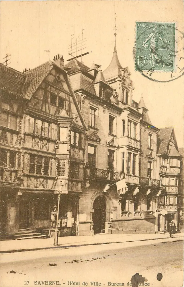 Saverne - Rathaus - Polizeibüro - Vorderseite