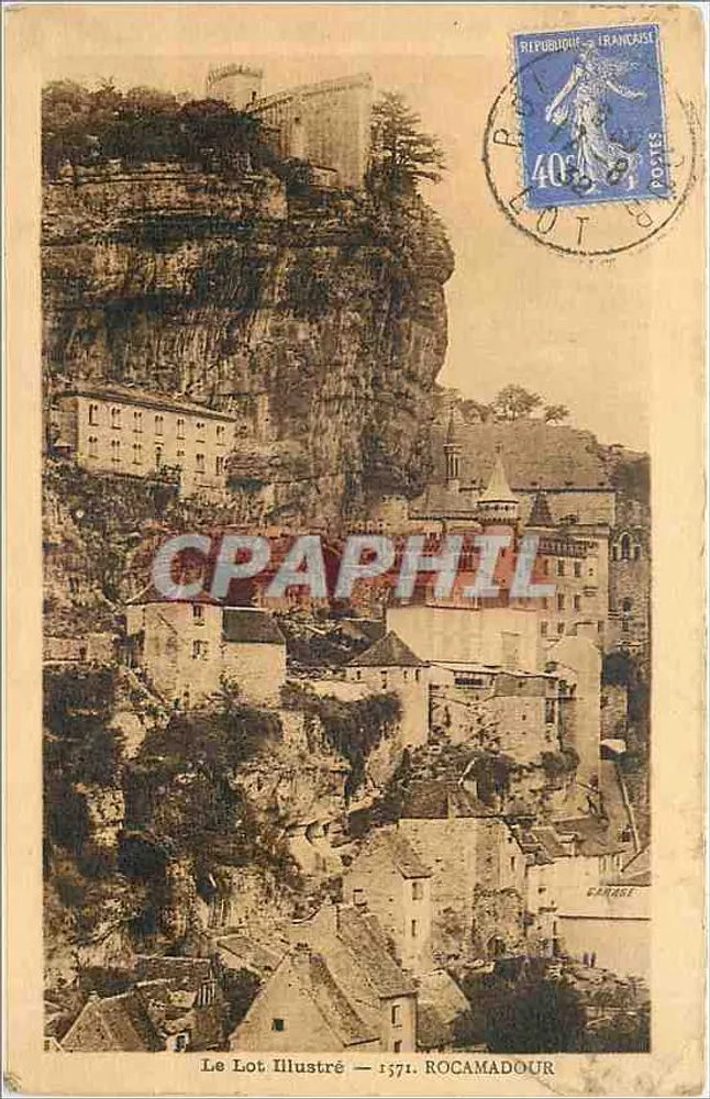 Rocamadour — O Lot Ilustrado — n° 1571 - Frente
