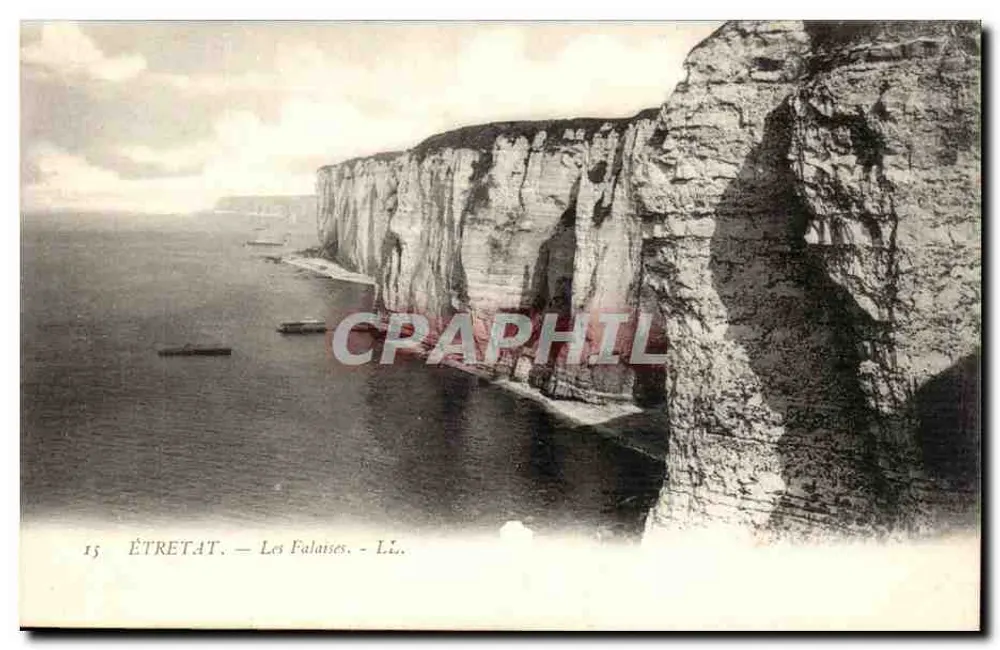 ÉTRETAT — Les Falaises — LL. - Awers