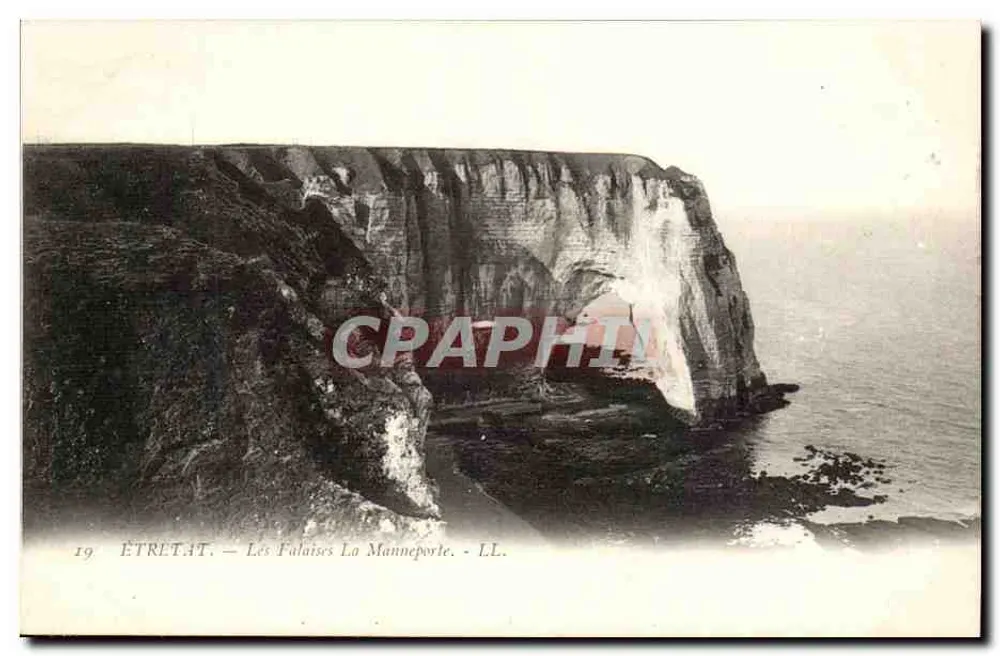 ÉTRETAT — As Falésias da Manneporte — LL. - Frente