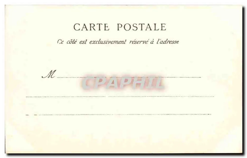 Trouville — A Casa Normanda — A C.P.A. Paris, n° 2635 - Verso